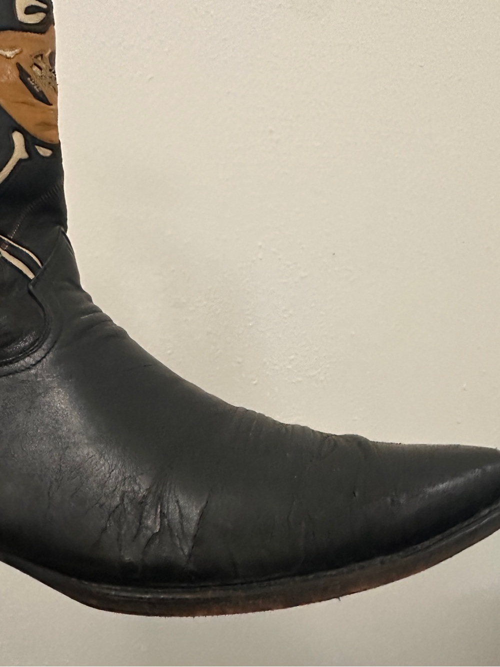 Vintage Rocketbusters Cowboy Boots with Colorful Skeleton Design - Picture 17 of 17